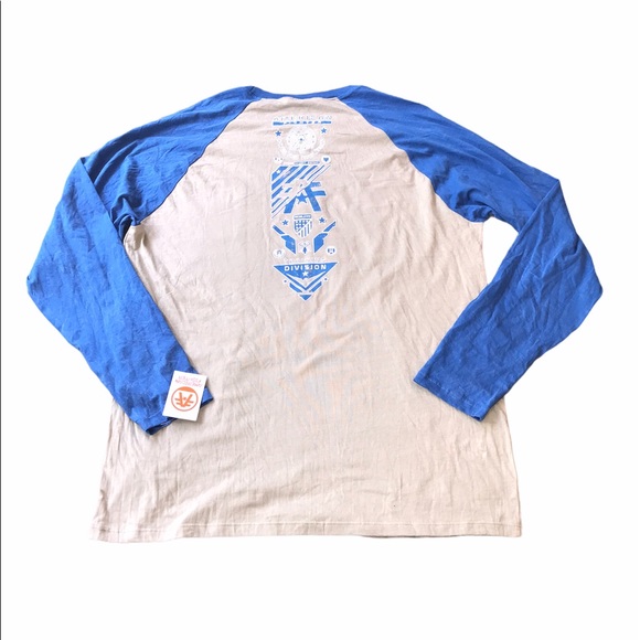 Men’s American Fighter Shirt 3XL 3/4 Sleeve - Picture 2 of 5